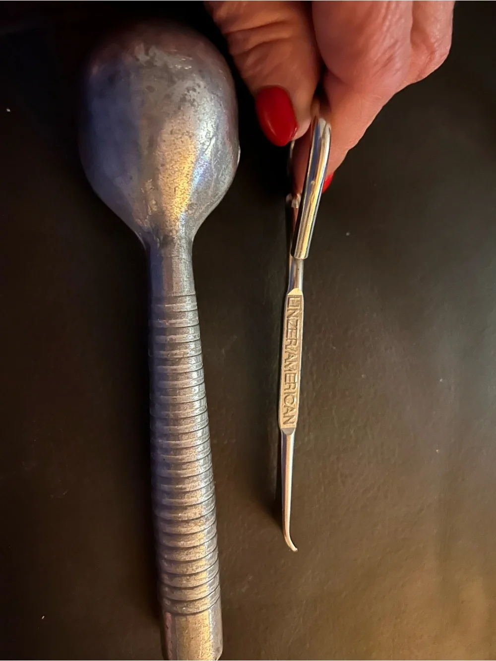 Vintage All-Metal Utility Tool Lot (2 Pieces)